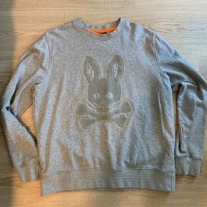 Psycho Bunny Grey Sweater - Medium